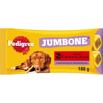 Pamlsek pro psa Pedigree Jumbone Medium 180g žvýkací kost s hovězím masem