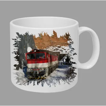 Moon River 754 032-1 hrnek s lokomotivou vlakem obsah 330 ml