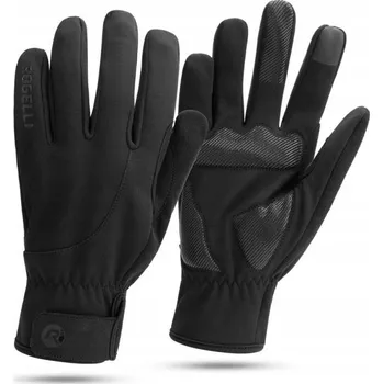 Cyklistické rukavice Cyklistické rukavice Rogelli 3XL černé
