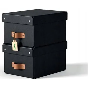 Úložný box Úložný box "Puro", černá, velikost S, 2 ks/balení, LEITZ 61470095
