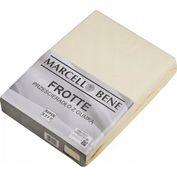 Prostěradlo Prostěradlo s gumou froté 180x200 +30cm, ecru