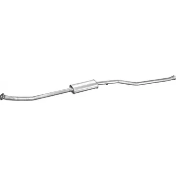 Střední díl výfuku Výfuk Polmostrów - střední tlumič - díl výfuku CITROEN Berlingo I 1.1i, CITROEN Berlingo I 1.4i, CITROEN Berlingo I 1.6i -16V, PEUGEOT Partner I 1.1i, PEUGEOT Partner I 1.4i, PEUGEOT Partner I 1.6i -16V (PR 04.131 [291-507])