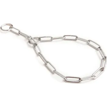 HUHUBAMBOO obojek stahovací řetízek oválná oka 70cm, chrom