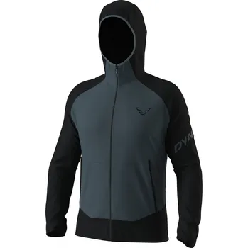 Pánská mikina Mikina Dynafit Transalper Light PTC Hoody black out/cinder 2026 Barva: šedá / černá, Velikost: S