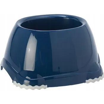 Miska pro psa Jedna plastová miska Moderna modrá 0,6 l