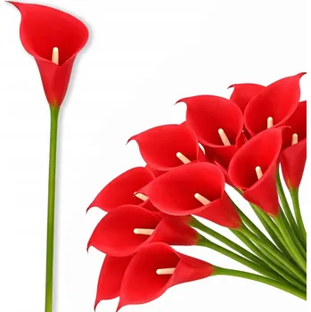 umělá květina KALA GUMOVÁ STONKA UMĚLÉ KVĚTINY JAKO ŽIVÉ DEKORACE KYTICE DEKORACE 31 CM