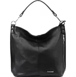 Vera Pelle shopper kabelka z pravé kůže černá