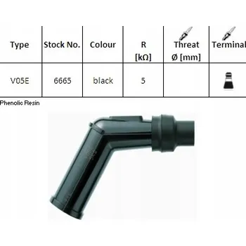 Elektroinstalace pro motocykl NGK ZAPALOVACÍ FÁJKA (Č. 6665)