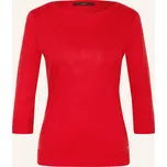 Windsor. Dámské Pletené Tričko S 3/4 Rukávem, červená, 36