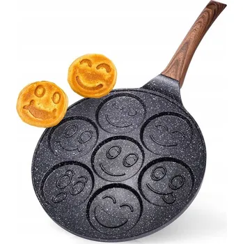 Pánev Pánev na vejce a lívance Vilde Black&Wood 26 cm granitová 199008 7xSMILE