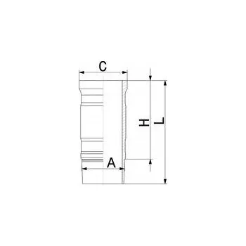 Ventilátor topení a klimatizace Kolbenschmidt 89932110 Vložka válce