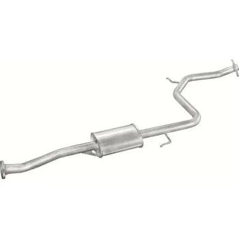 Střední díl výfuku Výfuk Polmostrów - střední tlumič - díl výfuku MAZDA 323 1.5i -16V, MAZDA 323 F 1.5i -16V (PR 12.61 [283-853])