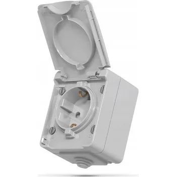 Elektrická zásuvka Hermetická Elektrická Zásuvka Videx bílá