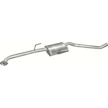 Střední díl výfuku Výfuk Polmostrów - střední tlumič - díl výfuku OPEL Omega B 2.5i -V6, OPEL Omega B 3.0i MV6 -24V (PR 17.236 [283-159])