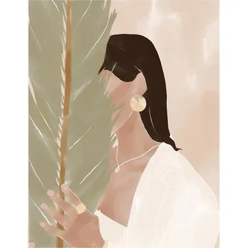 Plakát Plakát, Obraz - Plant Girl, Ivy Green Illustrations