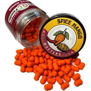 Boilies Nástraha Kuličky Wafters Dumbells Magic Feeder Method Spice Mango 7 mm