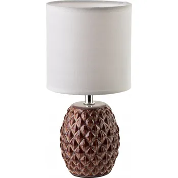 Lampička Stolní lampa LETI 10x14x28,5 cm bordó keramická moderní design