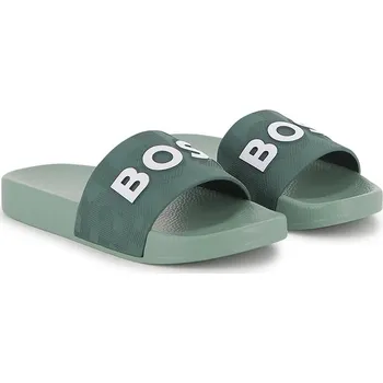 Dámské pantofle Dětské pantofle BOSS J52799.36.41 zelená 97X, EUR 38