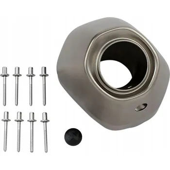 Výfuk pro motocykl Koncovka tlumiče výfuku Akrapovic Carbon Fiber End Cap - Náhradní díl tlumiče