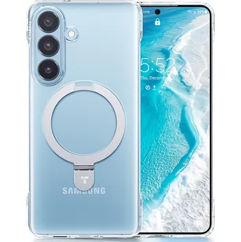Pouzdro na mobilní telefon Torras Ostand Slim Series pro Samsung Galaxy S26 Plusprůhledná