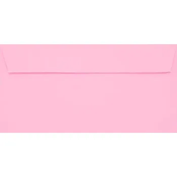 Obálka Poštovní obálka světle růžová DL (110x220mm) PS