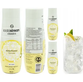 Sirup Sirup do saturátoru SodaStream Květ černého bezu 440 ml