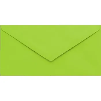 Obálka Poštovní obálka zelená DL (110x220mm)