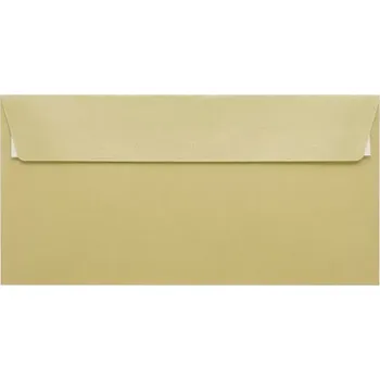 Obálka Metalická (perleťová) obálka šampaňská DL (110x220mm) PS