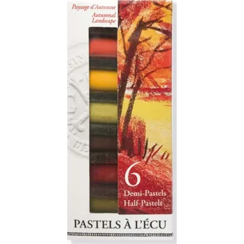 Suché pastely SENNELIER, sada Autumnal Landscape, 6 barev