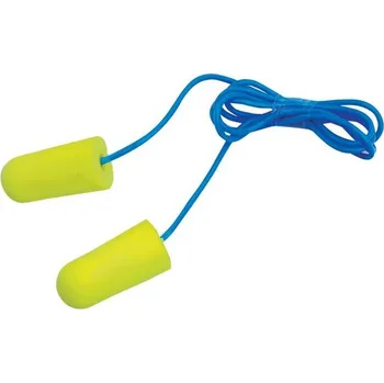 Špunt do uší Ucpávky (špunty) do uší EAR SOFT, s vláknem, cylindrické zátky