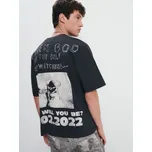 Tričko s potiskem Metro Boomin - S - House - černá - 873IY-99X