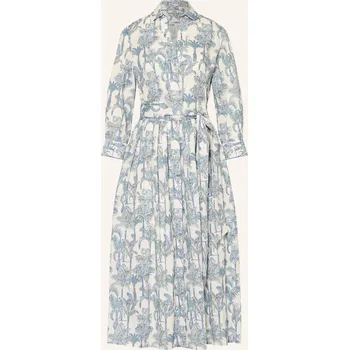 Dámské šaty 0039 Italy Dámské Košilové Šaty Julene, bílá / tmavě modrá, 34