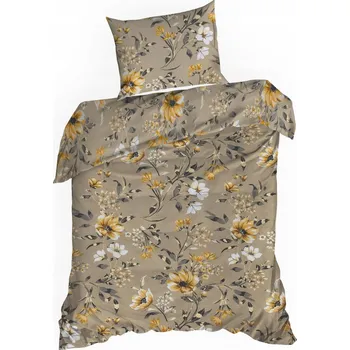 Povlečení Sada povlečení Eurofirany bavlněná 140x200 cm 70x80 cm květiny