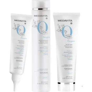 Kosmetická sada Medavita Oxygen šampon 250 m + maska 150 ml + peeling 150 ml kosmetixká sada