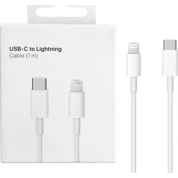 KABEL TYPU-C NA LIGHTNING 20W 100CM DO APPLE PRO IPHONE, RYCHLÉ NABÍJENÍ