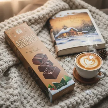 Čokoláda Emoti Chocolate Emoti Assorted Christmas Selection 65 g