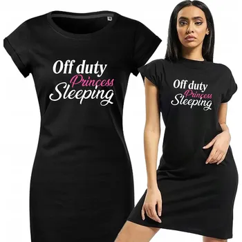 Dámské pyžamo Dámské pyžamo černé Košile Noční pohodlné Beauty Sleep Vel S