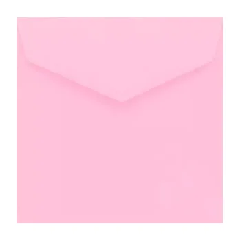 Obálka Poštovní obálka světle růžová 155x155mm