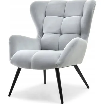 Křeslo Křeslo ušák Mebel-Partner šedé