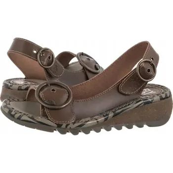 Dámské sandále Dámské sandály FLY London Tram Bridle Camel