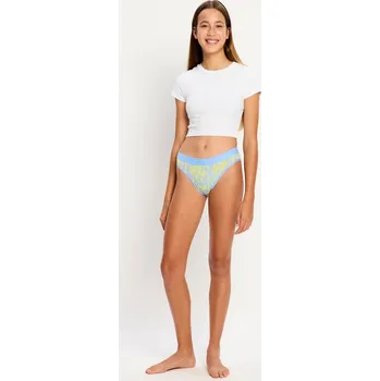 Dívčí menstruační kalhotky Modibodi Teen Hipster Bikini Moderate Groovy Green (DMKMTHBMGG) 12-14 let