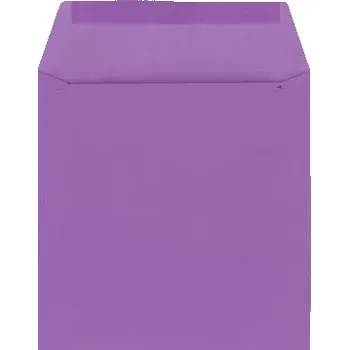 Obálka Poštovní obálka fialová 155x155mm*