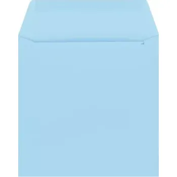 Obálka Poštovní obálka světle modrá 155x155mm*