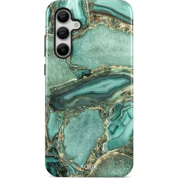 Pouzdro na mobilní telefon Kryt Samsung A55 AURIX pevný Emarald Glow (obal neboli pouzdro na Samsung A55)