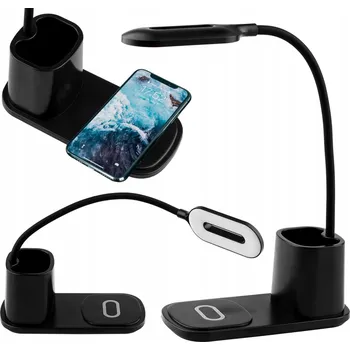 Lampička Stolní lampička Masterled Nina černá, příkon do 3 W