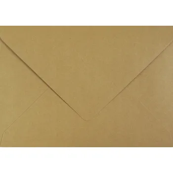 Obálka Obálka C6 114 x 162 mm hnědá