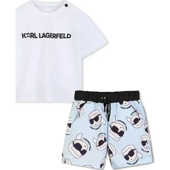 Dětská souprava Karl Lagerfeld Z31067.86.108 bílá 00X, vel. 86