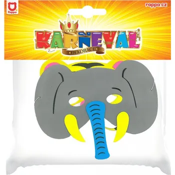 Karnevalová maska Rappa Zvířecí maska 2 ks