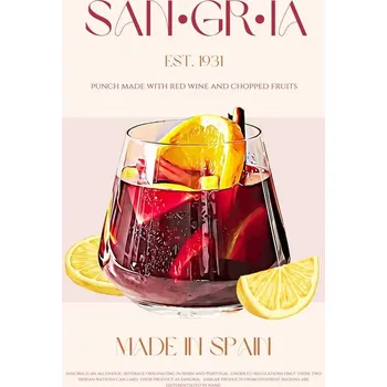 Plakát Plakát, Obraz - A Glass Filled With Red Wine, Nazma Khokhar