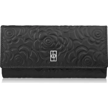 Peněženka Dámská peněženka Paolo Peruzzi pravá kůže černá - Autorizovaný prodejce